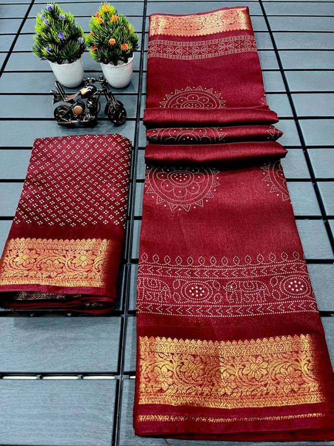 Super Gola By Wow Golden Zari Weaving Sarees Catalog
